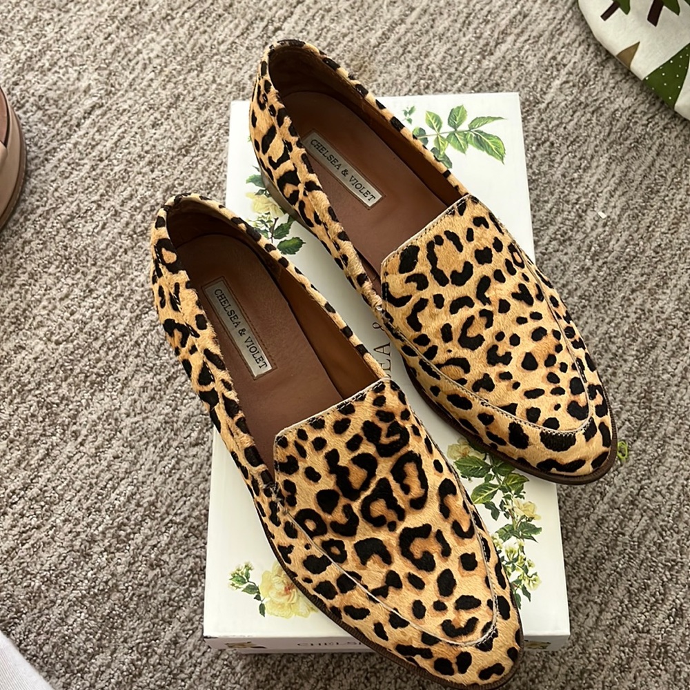 Chelsea & Violet Leopard Shoes